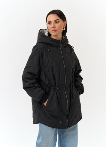 Женская куртка с капюшоном