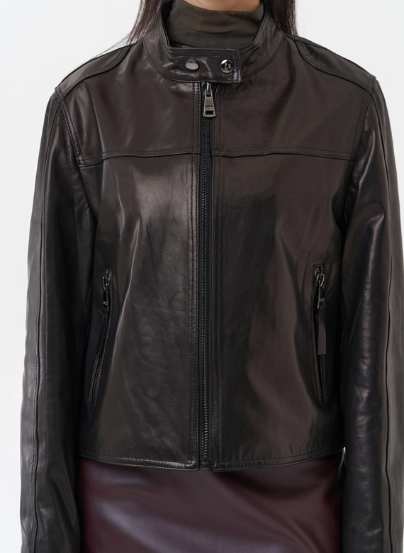 Куртка из натуральной кожи женская