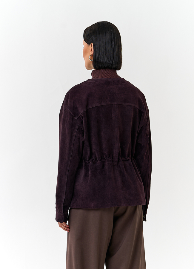 Жакет из натуральной замши модель № 32732 в кредит