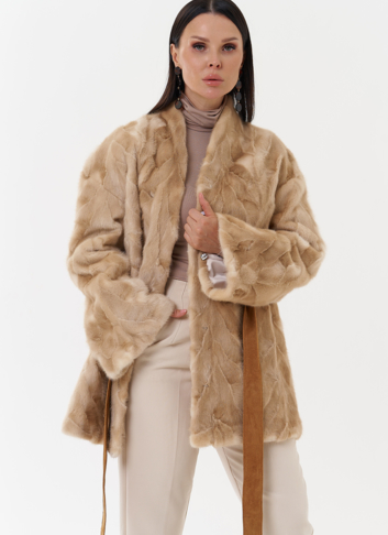 Женская шуба из скандинавской норки